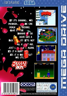 Jelly Boy (Europe) (Proto) box cover back